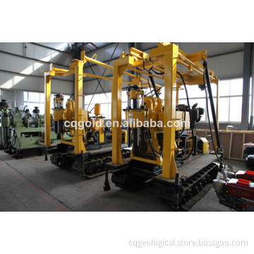 200m Wheel Water Well Drilling Machine